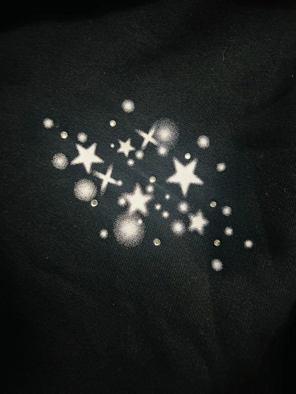wild fable Black Star Pocket Hoodie - Picture 4 of 5
